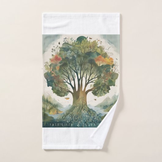 Bathroom Towel set Bad Handdoek (Handdoek)