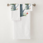 Bathroom Towel Set-Pastel Spring Bath Décor (En situation)