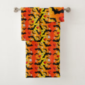 Bathroom Towel sets Halloween Bad Handdoek (Insitu)