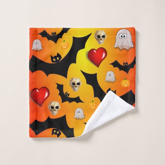 Bathroom Towel sets Halloween Bad Handdoek (Wasdoekje)