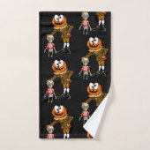 Bathroom Towel sets Halloween, pompoen Bad Handdoek (Handdoek)