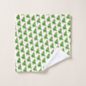 Bathroom Towel Sets Happy St. Patrick's Day Rabbit (Gant de toilette)