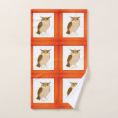 Bathroom Towel sets Owl Bad Handdoek (Handdoek)