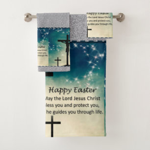 Bathroom Towel stelt Jezus in Bad Handdoek