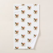 Bathroom Valentijns Rooster  Bad Handdoek (Handdoek)
