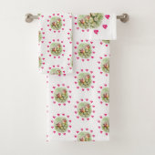 Bathroom Valentijns Vintage van handdoekjes Bad Handdoek (Insitu)
