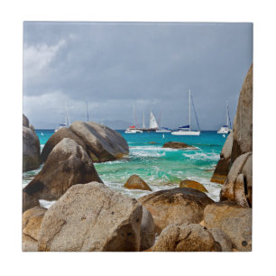 Baths, Virgin Gorda, Britse Maagdeneilanden Tegeltje