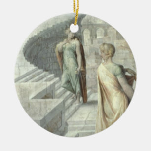 Bathsheba Visiting David, c.1553 Keramisch Ornament