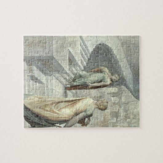 Bathsheba Visiting David, c.1553 Legpuzzel (Horizontaal)