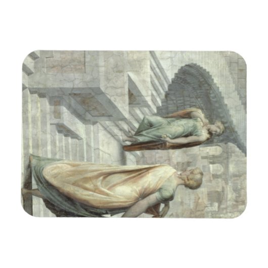 Bathsheba Visiting David, c.1553 Magneet (Horizontaal)