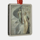 Bathsheba Visiting David, c.1553 Metalen Ornament (Rechts)