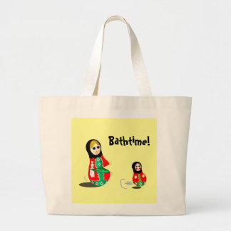 Bathtime! Grote Tote Bag