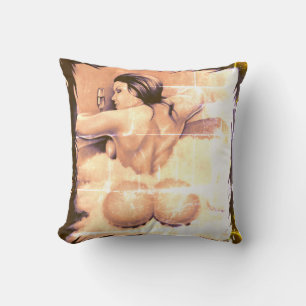 "Bathtime" stijl Afbeelding Kussen