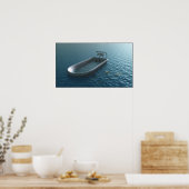 Bathtub Voyage Poster (Keuken)