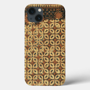 Batik aardse koffieboon Elegant Rustiek Rugged iPhone 13 Hoesje