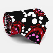 Batik Abstract Stropdas (Opgerold)