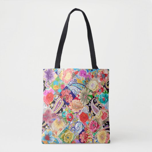 Batik achtergrond.  ontwerp draagtas (Voorkant)