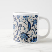 Batik Bleu foncé Beauté Spécialité Mug (Droite)