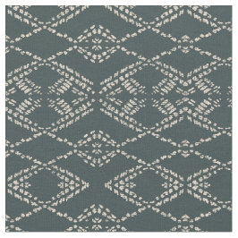 Batik boho zwart ikat monochroom geometrisch  stof