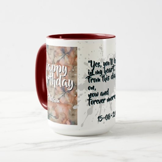 Batik Combo Mug CM05-01 Leo (Devant gauche)