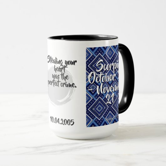 Batik Combo Mug CM08-01 Scorpio (Devant droit)