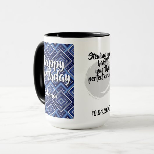 Batik Combo Mug CM08-01 Scorpio (Devant gauche)