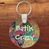 Batik Crazy Sleutelhanger (Voorkant)