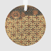 Batik Earthy Coffee Bean Élégant Rustique robuste (dos)