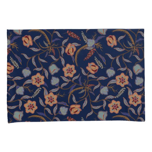 BATIK FLORAL BOTANICAL KUSSENSLOOP (Voorkant-Rechts)