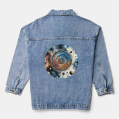 Batik futuriste Art cosmique - Design spatial (Verso)