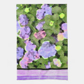 Batik Hydrangeas (Alt) Theedoek (Verticaal)