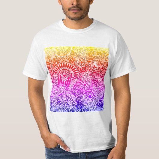 Batik Indonesia Motif T-shirt (Voorkant)