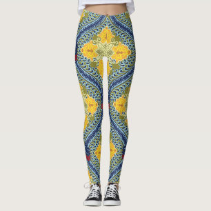 Batik Indonesische Wax-Resist verftechniek Leggings