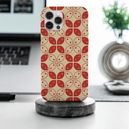 Batik Kawung, Indonesisch patroon, Javaans, etnisc Case-Mate iPhone Case