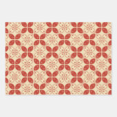 Batik Kawung, Indonesisch patroon, Javaans, etnisc Inpakpapier Vel (Voorkant 2)