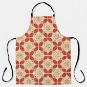 Batik Kawung, Indonesisch patroon, Javaans, etnisc Schort (Voorkant)