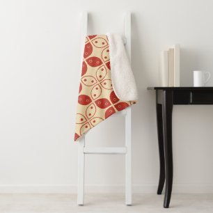 Batik Kawung, Indonesisch patroon, Javaans, etnisc Sherpa Deken