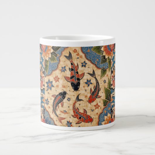 Batik Koi Fish Dreams, Spécialité Mug (Devant)