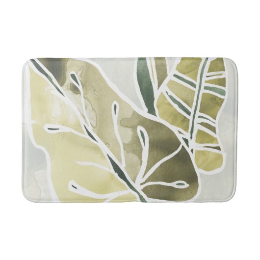 Batik Leaves Badmat (Voorkant)