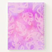 Batik Monstera Bullet Journal / Carnet Linn (Dos)