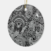 Batik Motif Keramisch Ornament (Links)