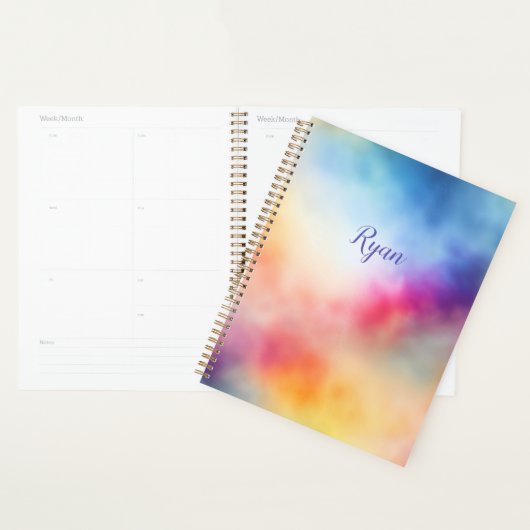 Batik Muster bunt Planner (Display)