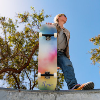 Batik Muster bunt Skateboard