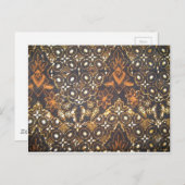 batik nr. 24 collectie briefkaart (Voorkant / Achterkant)