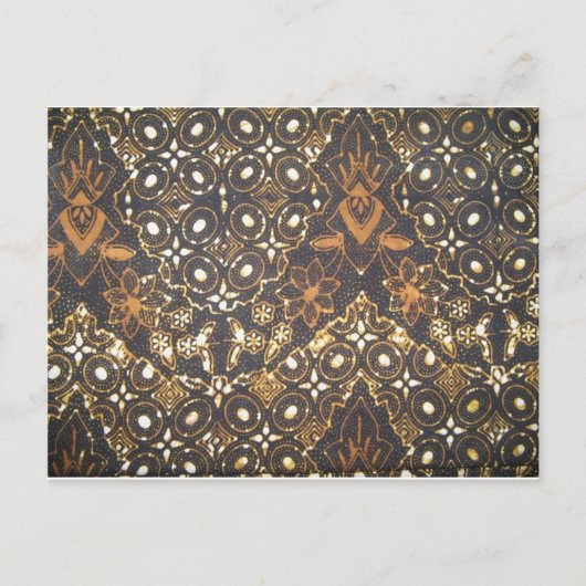 batik nr. 24 collectie briefkaart (Voorkant)