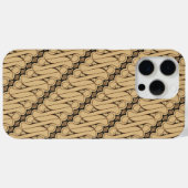 Batik Parang, Indonesisch patroon, Javaans, etnisc Case-Mate iPhone Case (Achterkant (horizontaal))