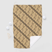 Batik Parang, Indonesisch patroon, Javaans, Etnisc Golfhanddoek (Insitu)