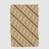 Batik Parang, Indonesisch patroon, Javaans, Etnisc Golfhanddoek (Voorkant)