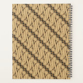 Batik Parang, Indonesisch patroon, Javaans, Etnisc Planner (Achterkant)