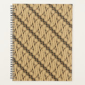 Batik Parang, Indonesisch patroon, Javaans, Etnisc Planner (Voorkant)